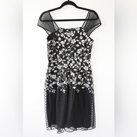 Adrianna Papell Midi Floral Dress NWT - Picture 11 of 12